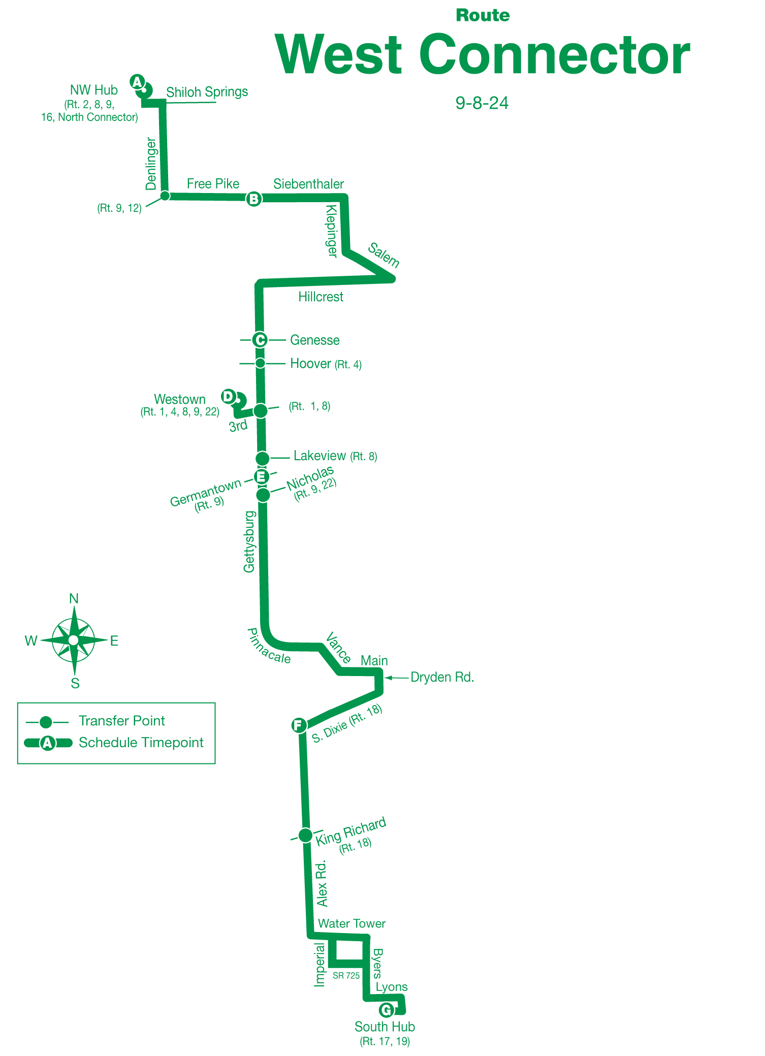 West Community Connector Map new