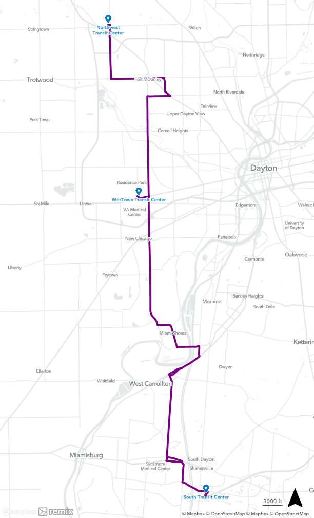 West Community Connector Map